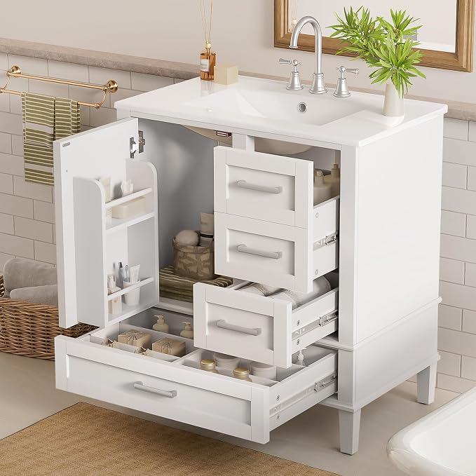 Harper & Bright Designs 30" Bathroom Vanity by HarperBrightDesigns