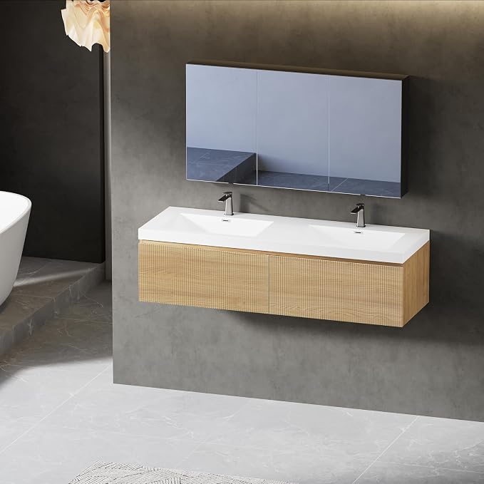60" Floating Bathroom Vanity - Image 4