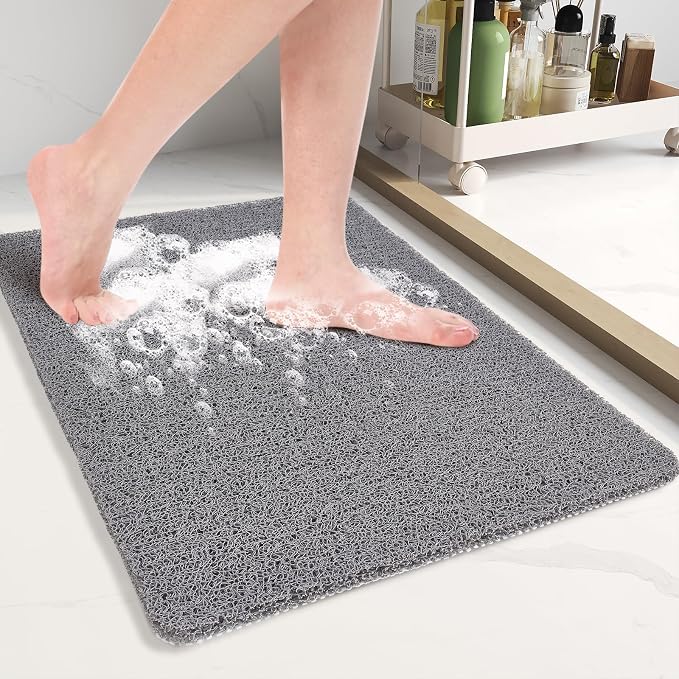 Non Slip Shower Mats for Inside Shower, 16x24 Inch, Anti-Slip Bathtub Mats for by Mecko