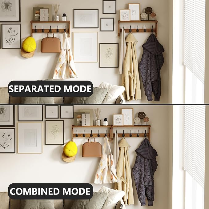 AMBIRD Coat Rack Wall Mounted - Image 4