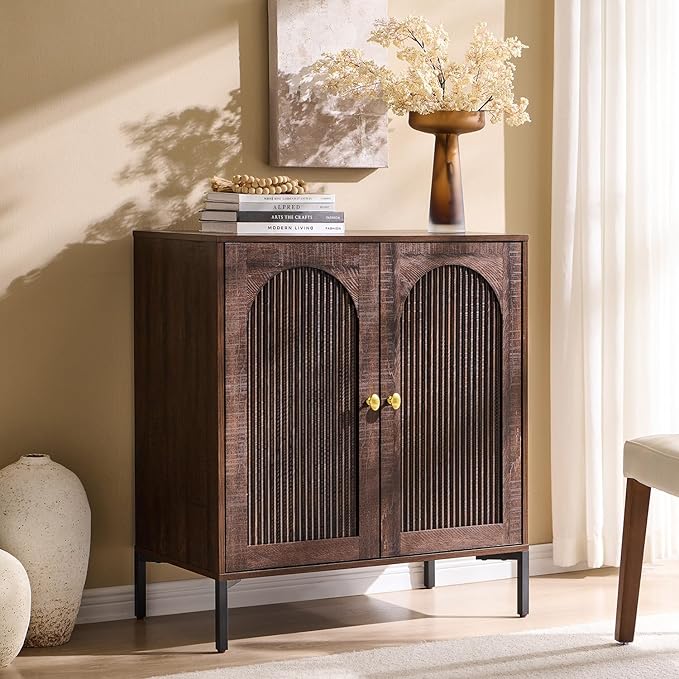 Bathroom Cabinet with Storage, Modern Sideboard Cabinet - Image 4