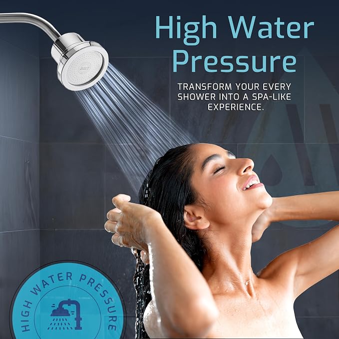 Mist Shower Filter Head for Hard Water Improves Skin, and Nails - Image 4