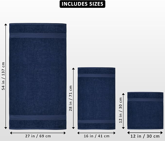 Utopia Towels 8 Piece Luxury Towel Set – Majestic Plush, Super Absorbent & - Image 2