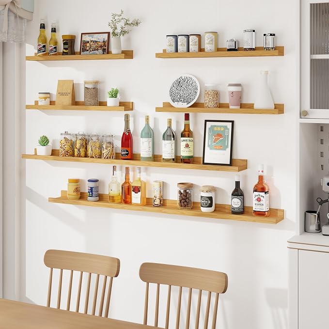 Axeman Picture Ledge Shelf, Floating Shelves - Image 7