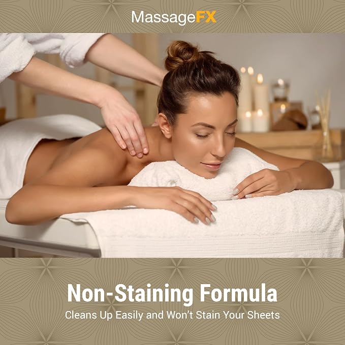 Massage FX Unscented Massage Lotion, 8 oz Pump Bottle - Image 4