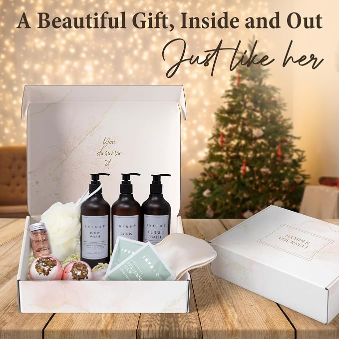 10-Piece Spa Gift Box for Women | Self-Care Set - Image 7