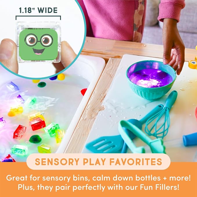 Glo Pals Water-Activated Light-Up Cubes - Image 5