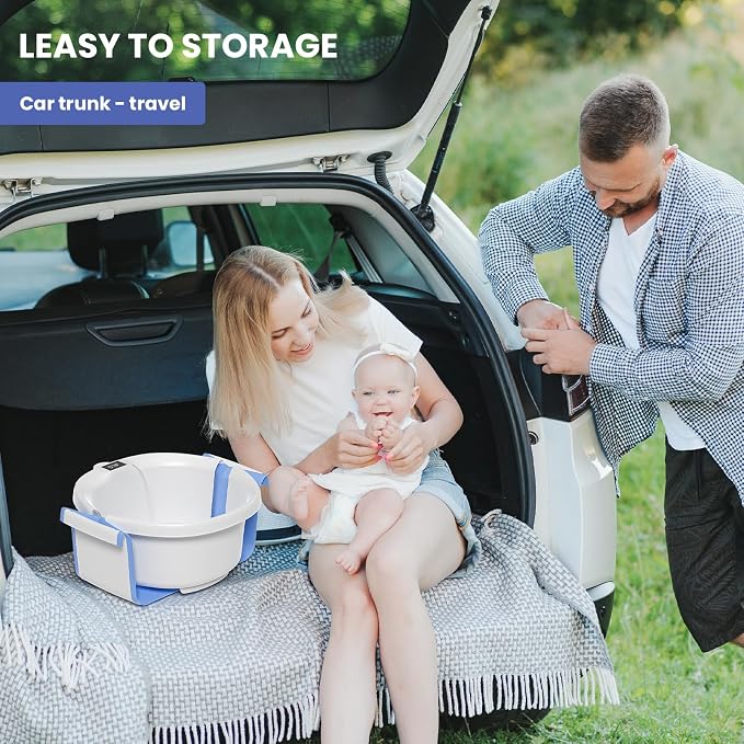 Collapsible Baby Bathtub, Baby Tubs - Image 7