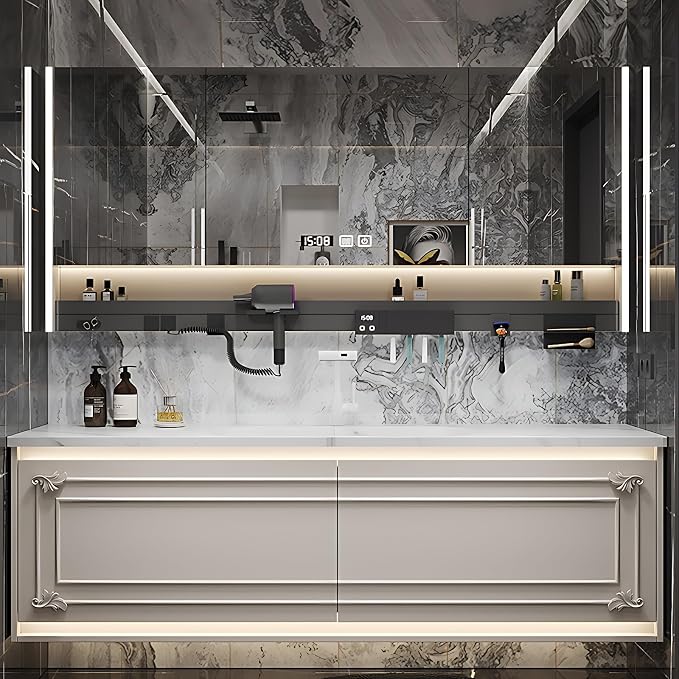 32IN Modern Bathroom Cabinet by Genpai