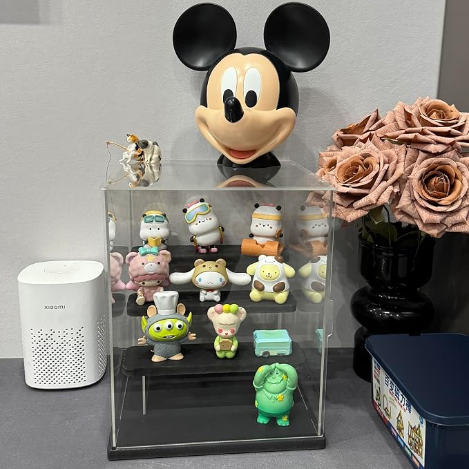 Choowin 4 Tier Small Clear Acrylic Display Case - Image 5