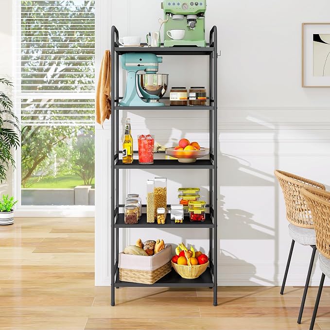 HDANI Storage Shelves, 5-Tier Metal Storage Rack - Image 2