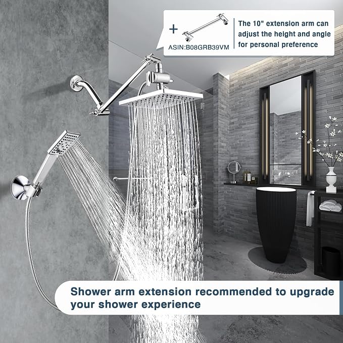 BRIGHT SHOWERS Rain Shower Head - Image 8