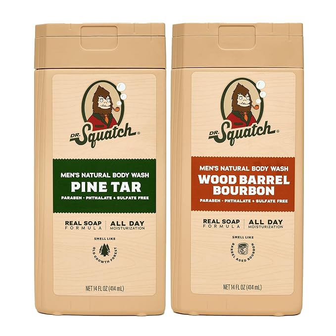 Dr. Squatch NEW Body Wash for Men by DrSquatch