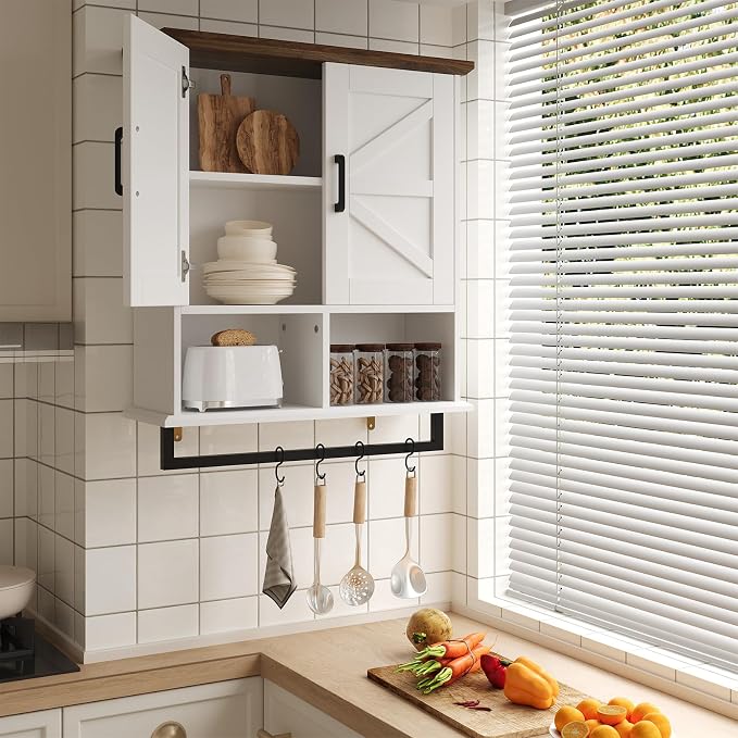 Farmhouse Bathroom Wall Cabinet - Image 4