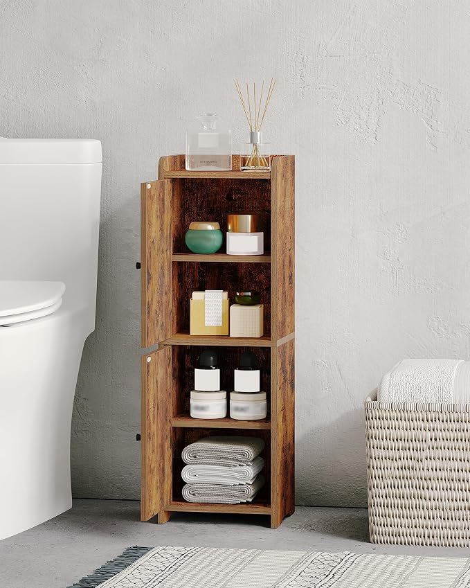 Bathroom Storage Cabinet, Corner Floor Cabinet - Image 3
