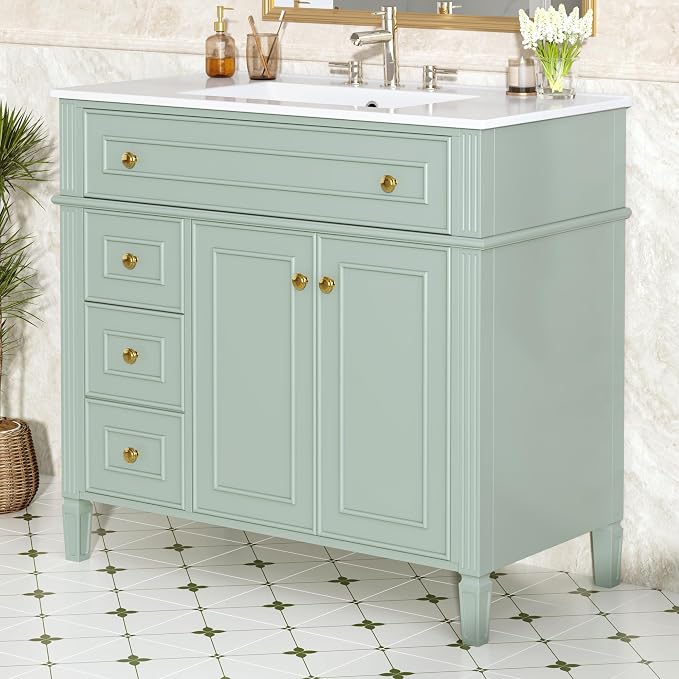 36" Bathroom Vanity Cabinet - Image 3
