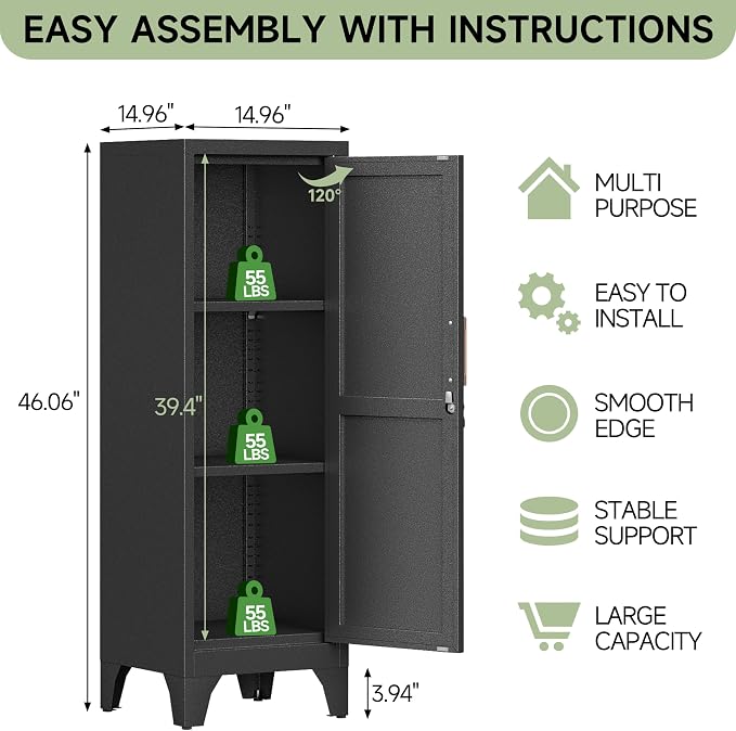 Kitchen Pantry Cabinet, Pantry Storage Cabinet - Image 3