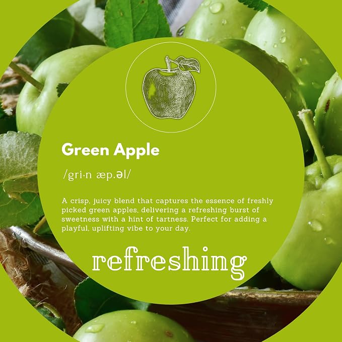 Foaming Hand Soap Refill with Essential Oils | Green Apple | Moisturizing | - Image 2