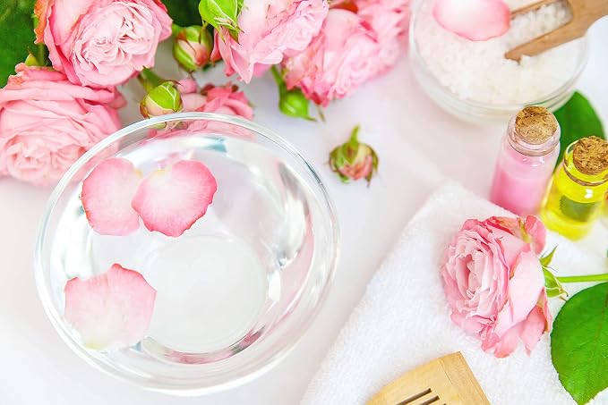 32 oz Rose Hydrosol Water – 100% Pure Rosewater Spray Mist Bulk – Hydrating - Image 7