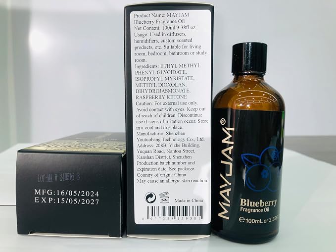 MAYJAM 100ML/3.38FL.OZ Blueberry Fragrance Oils - Image 9
