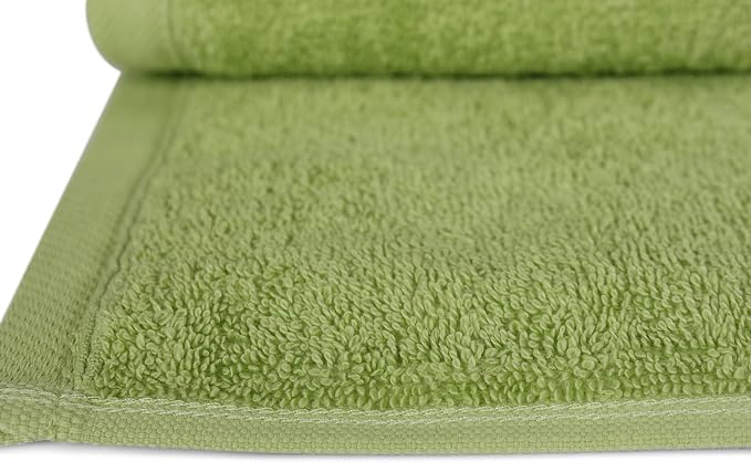 SALBAKOS 100% Turkish Cotton Washcloth Set of 12 13x13 inch | Heirloom Quality - Image 4
