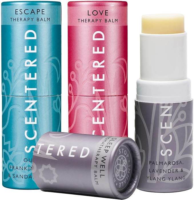 Scentered Aromatherapy Balm Gift Set by Scentered