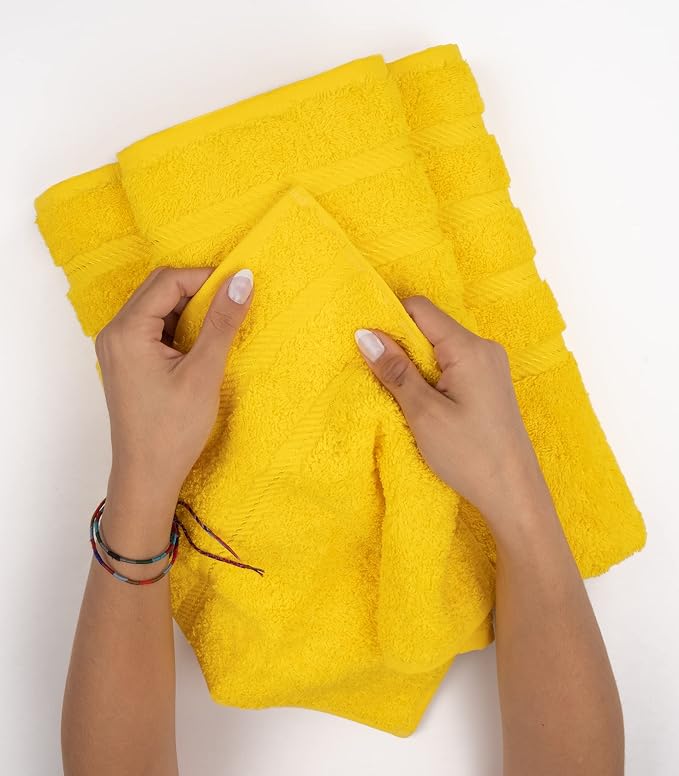American Soft Linen Premium 3 Piece Towel Set, 1 Bath Towel 1 Hand Towel 1 - Image 6