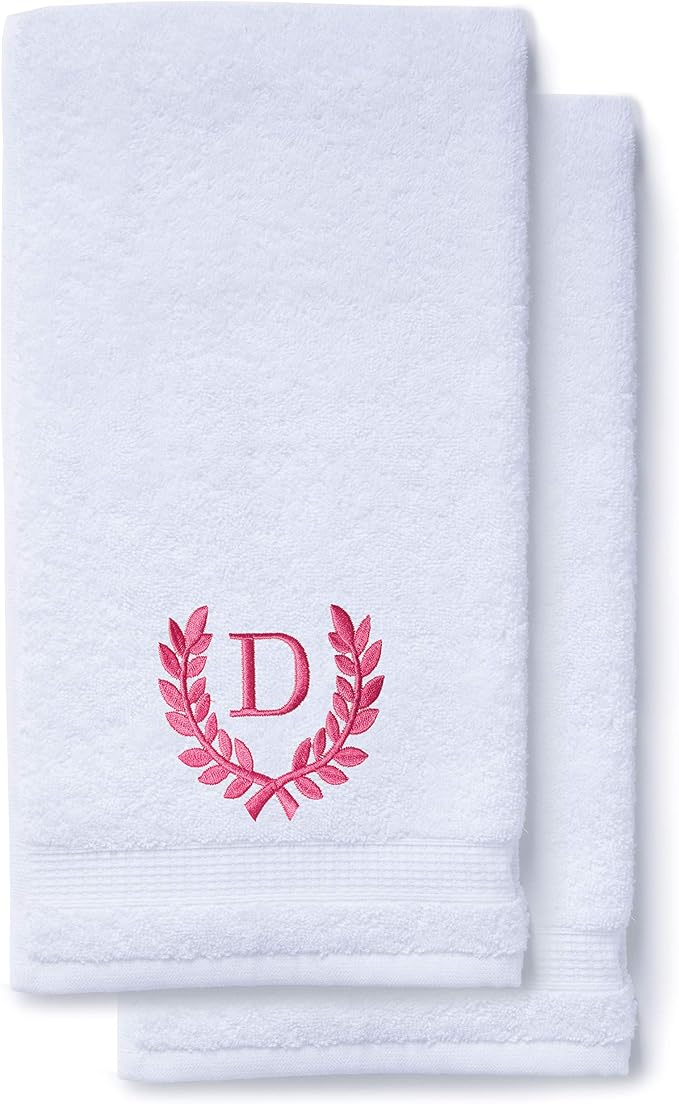Decorative and Monogrammed Hand Towels by Turquaz