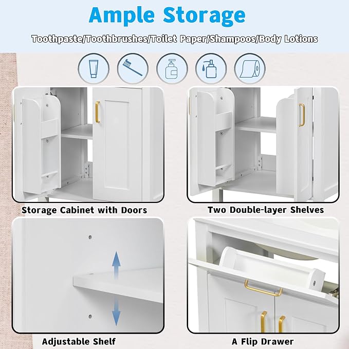 Linique 24" Bathroom Vanity - Image 5