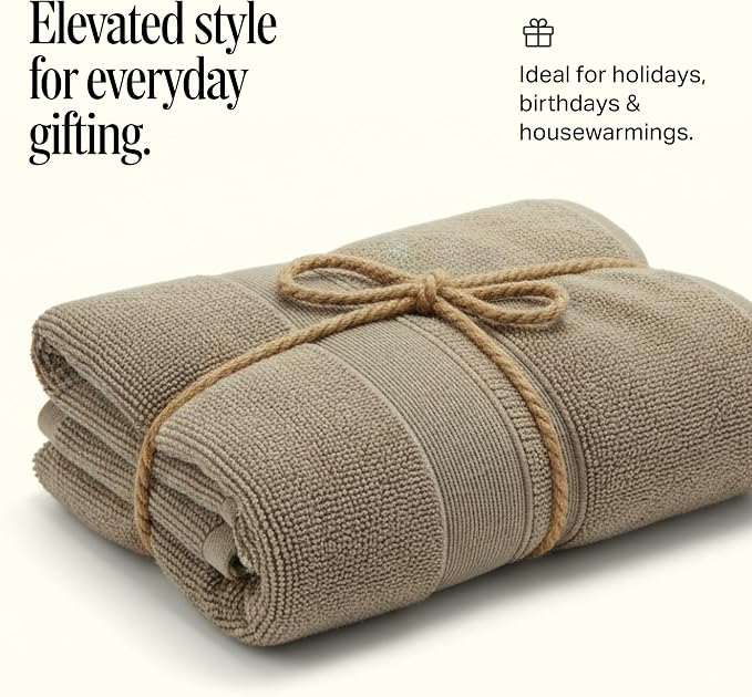 Preston Lane Douro Bath Mat – 100% Cotton, Plush & Absorbent Quick-Dry Bathroom - Image 5