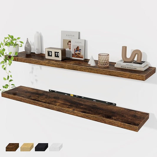 Fun Memories 55 Inch Floating Shelves by FunMemories