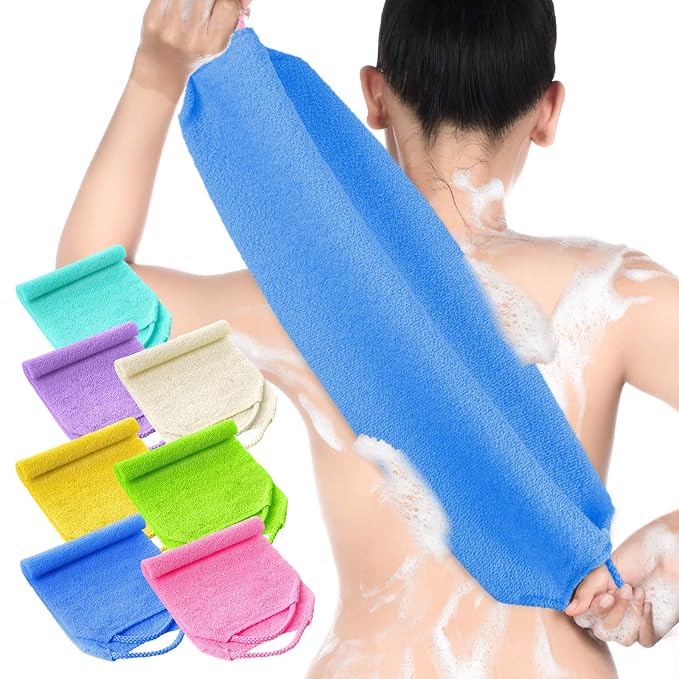 Lounsweer 7 Pieces Exfoliating Back Scrubber by Lounsweer