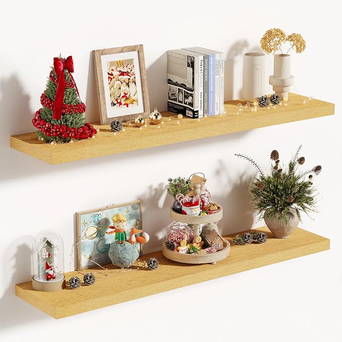 Vivelove 10" Deep Floating Shelves by VIVELOVE