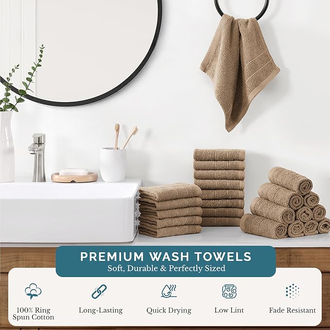 Casa Platino Washcloths 24 Pack - Image 2