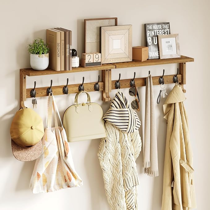 AMBIRD Coat Rack Wall Mounted by AMBIRD