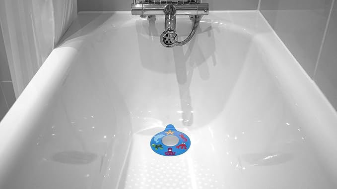 Fun Heavy Duty Bathtub Stopper for Kids, Secure Drain Cover for Bath Tubs - Image 6
