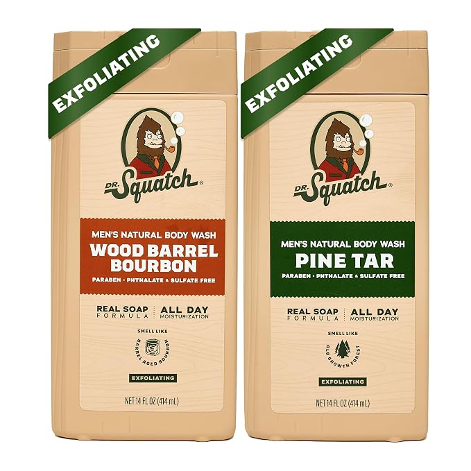 Dr. Squatch NEW Body Wash for Men by DrSquatch