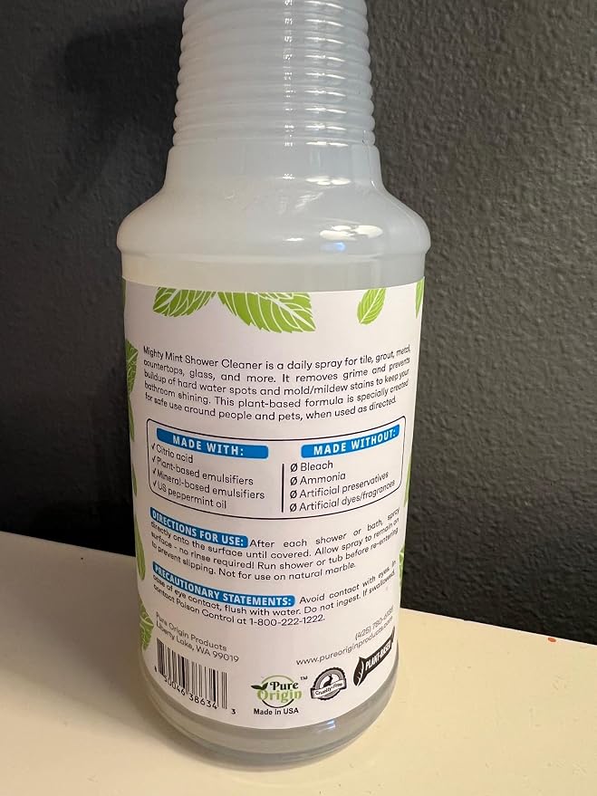 Mighty Mint Shower Cleaner, Daily Spray - Image 8