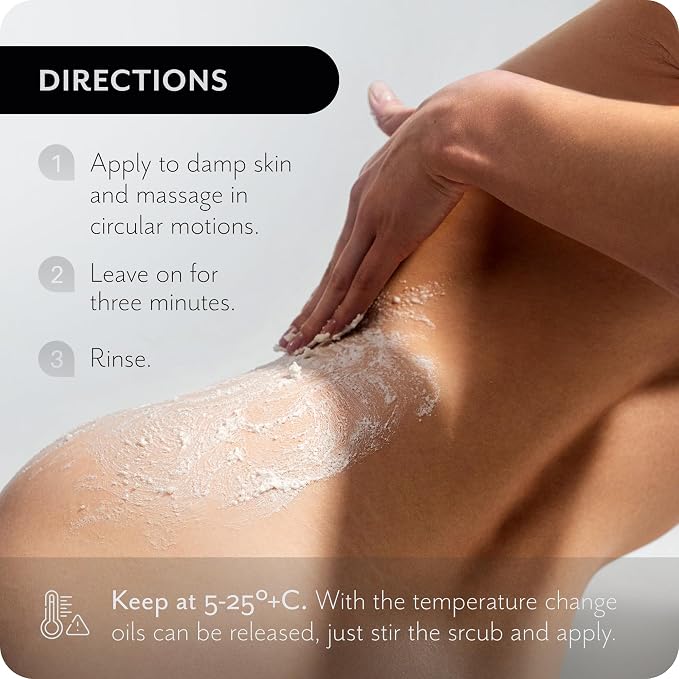 Exfoliating Body Scrub with Sea Salt & Coconut - Image 4