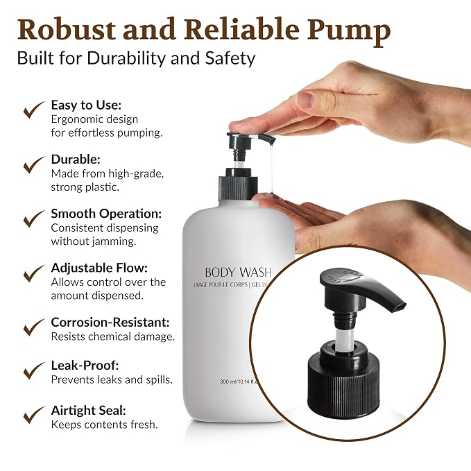 Gallon Shampoo Conditioner and Body Wash Refillable Set - Image 5