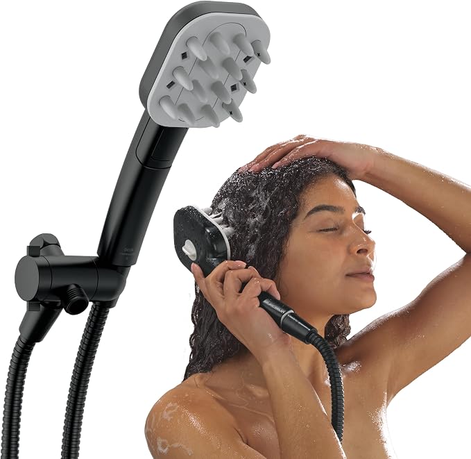 Delta VersaCurl Detangling Handheld Shower Head Tool by DeltaFaucet