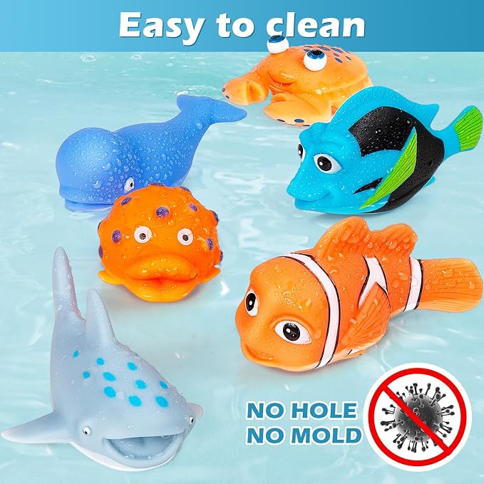 No Hole Mold Free Baby Bath Toys - Image 2