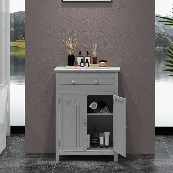 LOKO Bathroom Floor Cabinet, Kitchen Storage Cabinet - Image 5