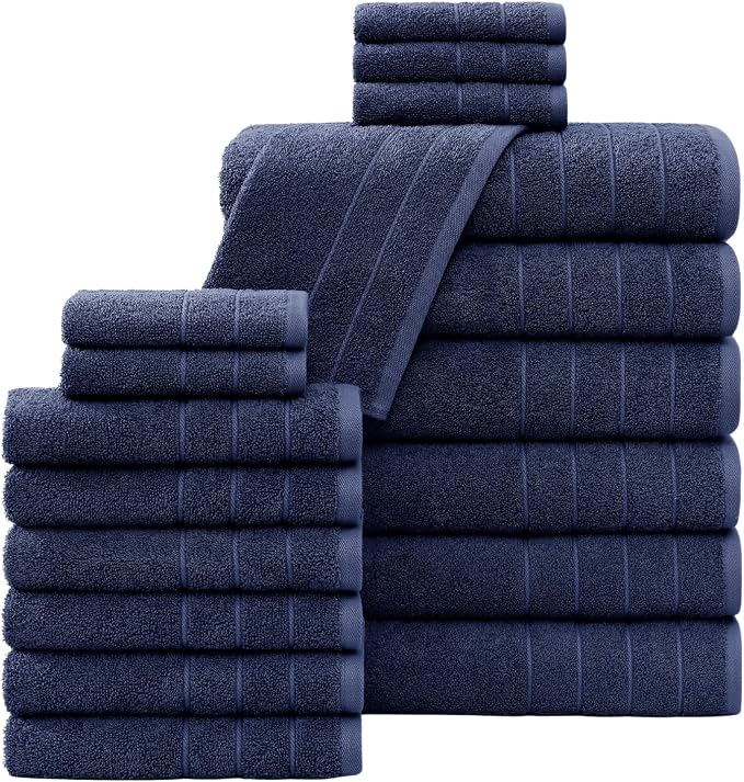 Casa Platino 100% Cotton Luxury Bath Towel Set by CasaPlatino