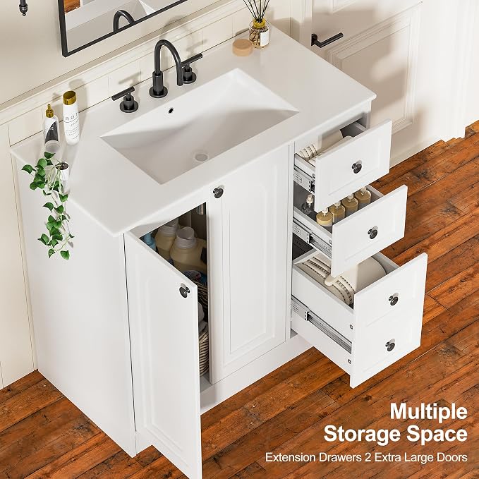 Freestanding Bathroom Vanity - Image 6