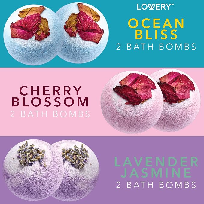 Christmas Gift Baskets for Women Holiday Gift for Teen Girls Bath Bomb Self - Image 3