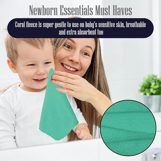 16 Pack Baby Washcloths - Image 7