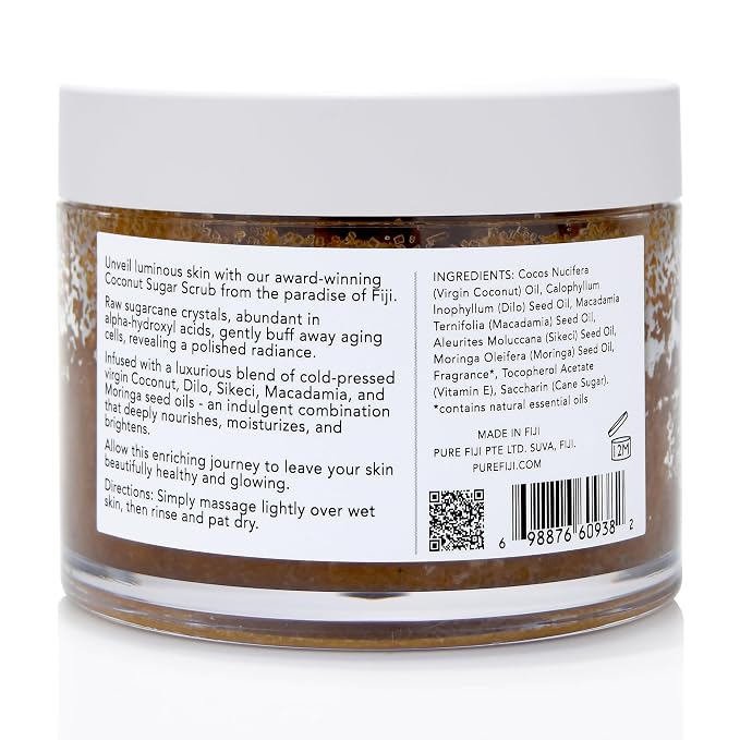 Pure Fiji Coconut Sugar Body Scrub - Image 2