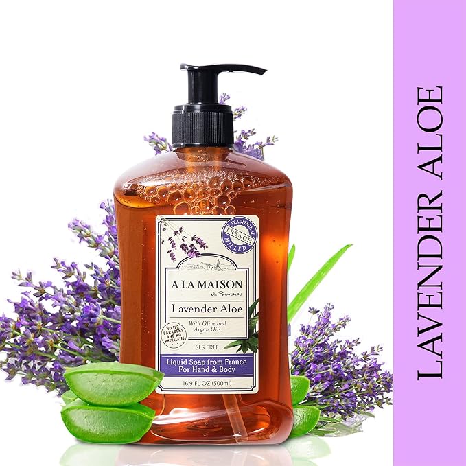 A LA MAISON Lavender Aloe Natural Hand Wash Made - Image 2