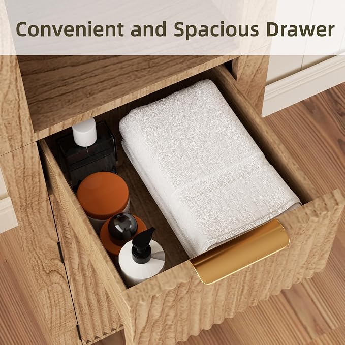 64.2" Arched Bathroom Storage Cabinet - Image 5